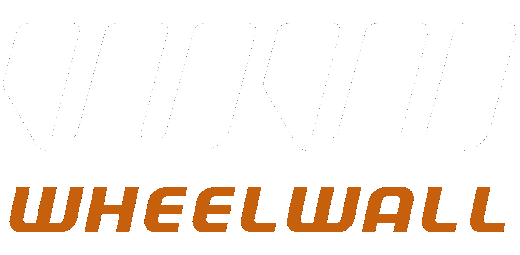 Wheel wall logo